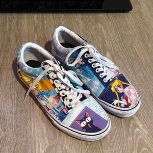 Multicolor Sailor Moon Sneakers